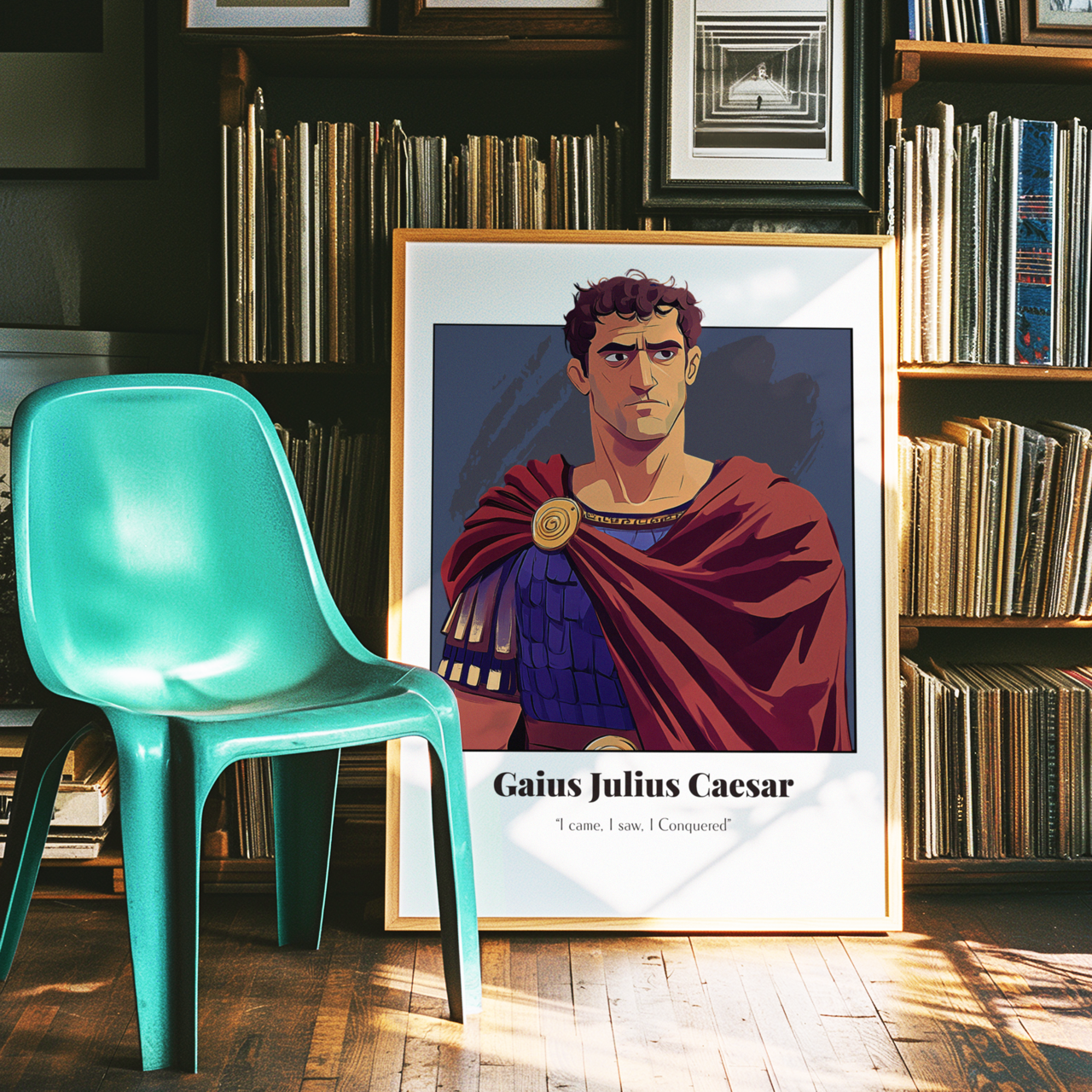 Julius Caesar Quote Poster
