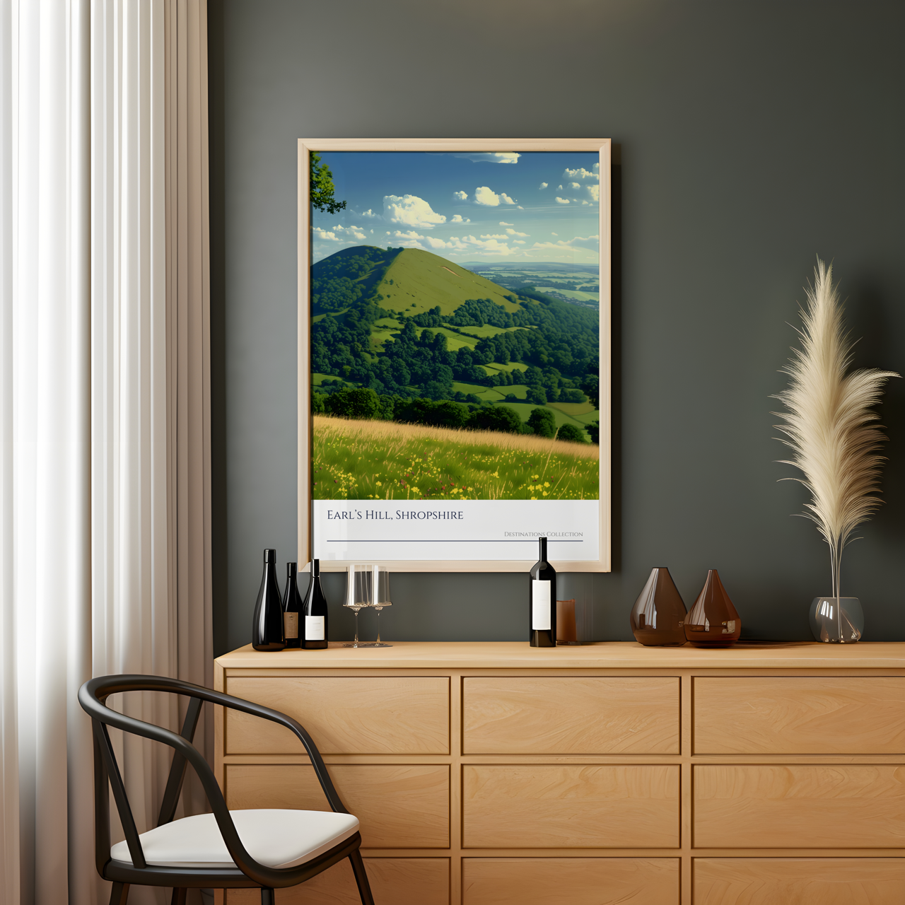 Earl's / Pontesford Hill Poster
