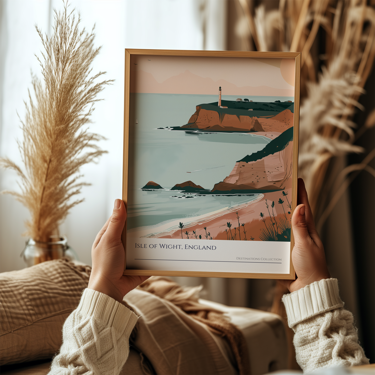 Isle of Wight, England Poster