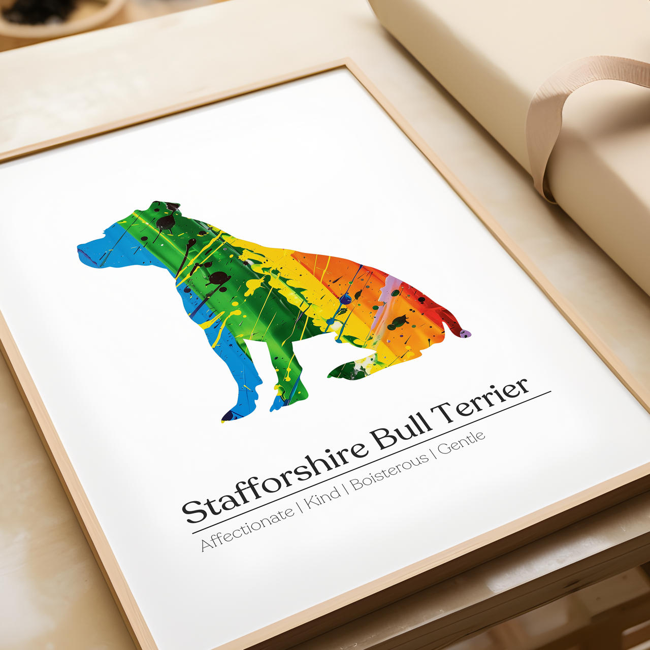 Staffordshire Bull Terrier Poster
