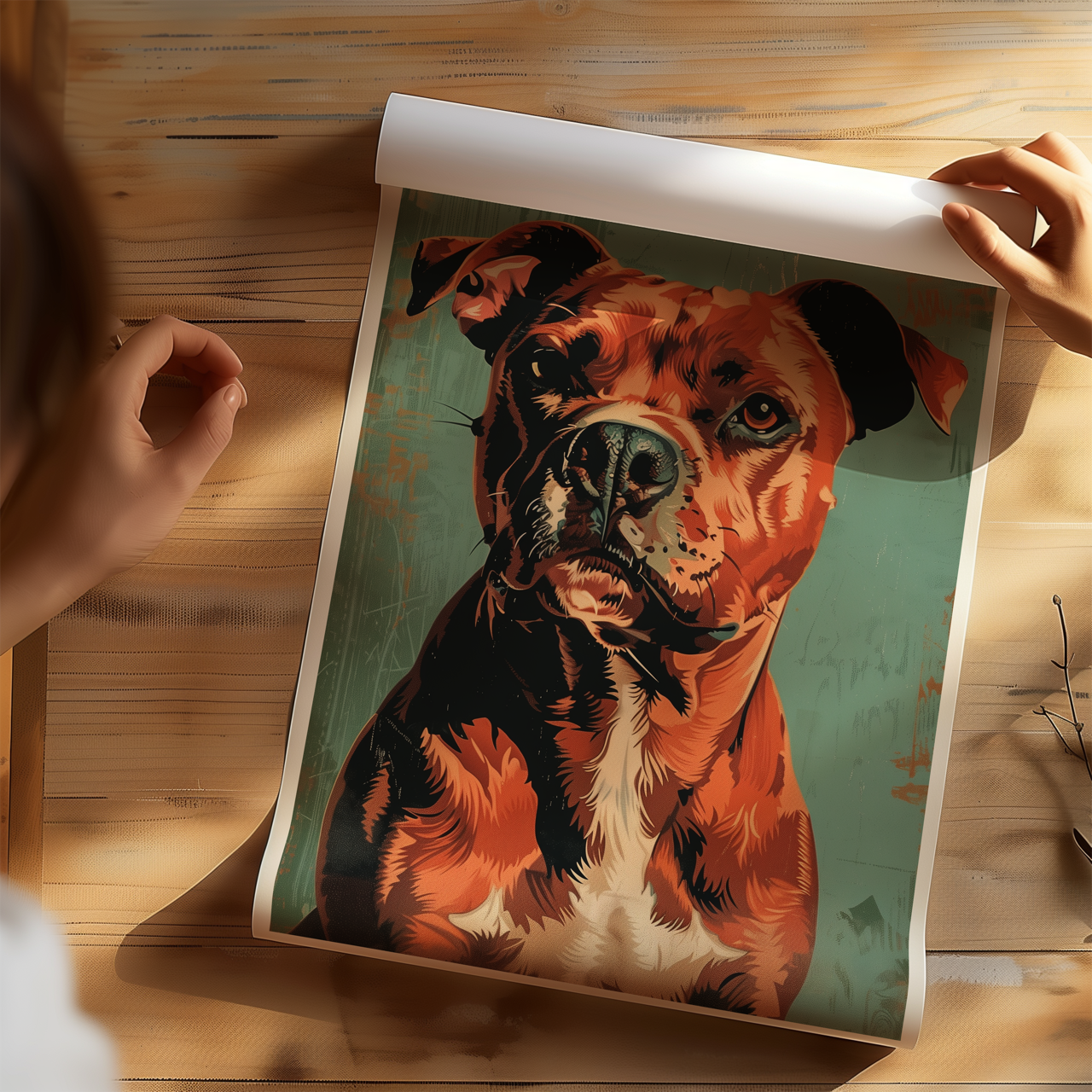 Bull Terrier Art Print
