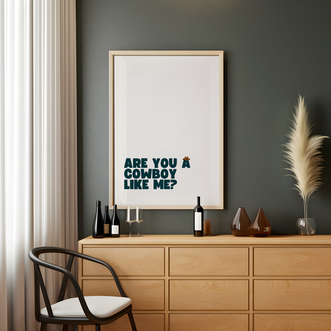 Are you a cowboy like me poster