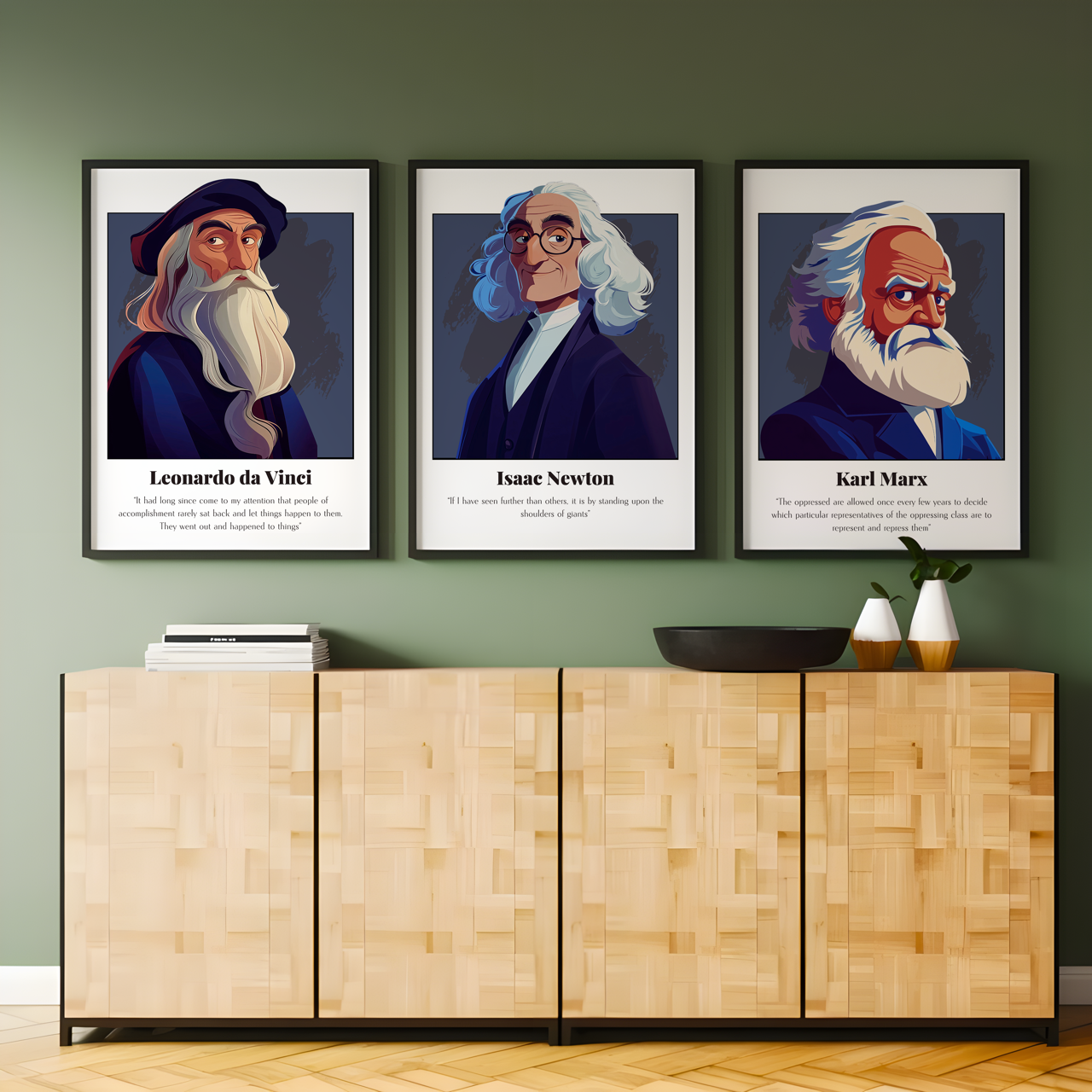 Isaac Newton Quote Poster