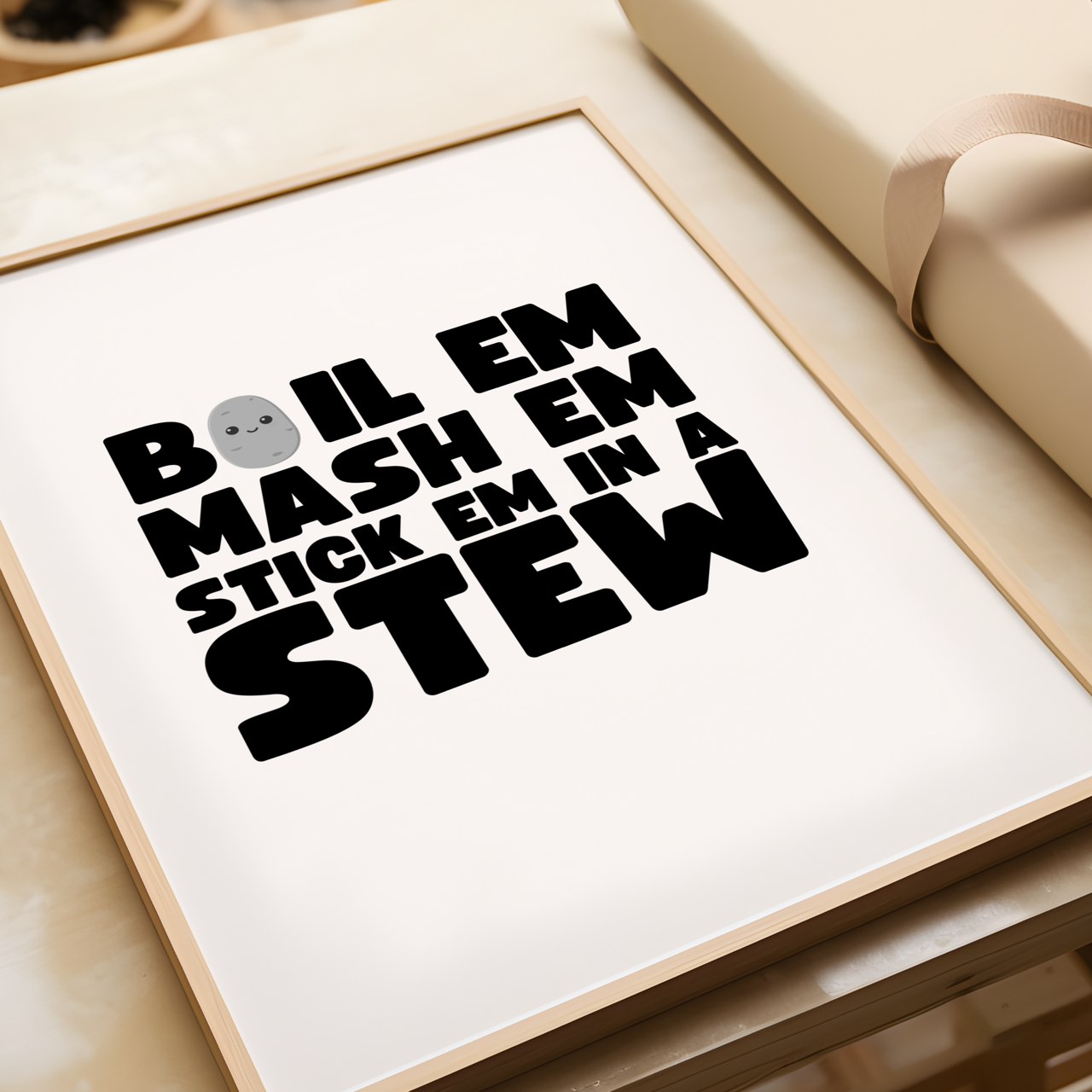 Potato Kitchen Poster
