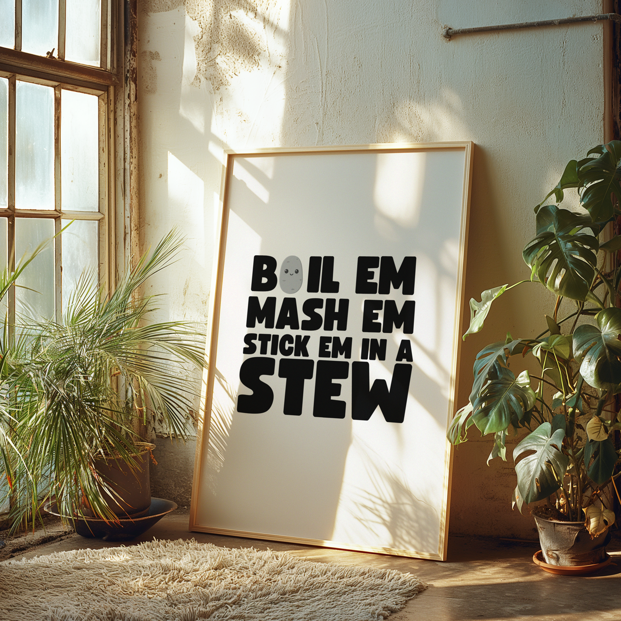 Potato Kitchen Poster