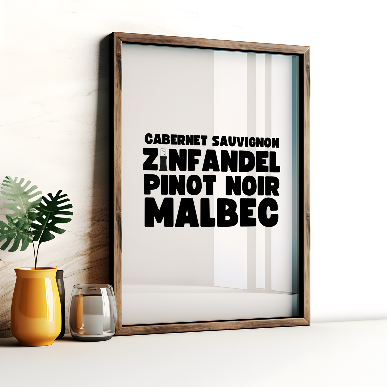 Wine Lover Quote Poster