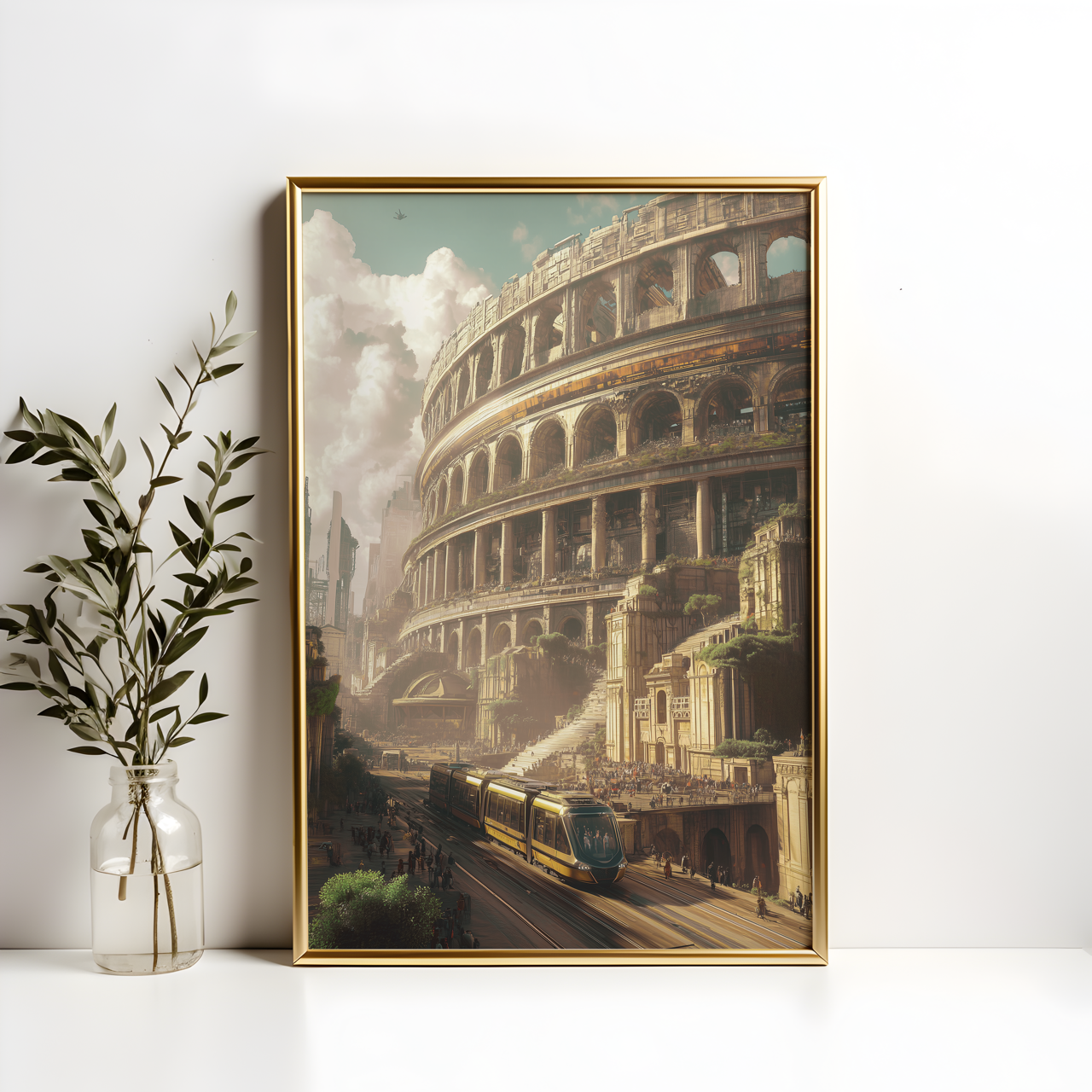 Alternative History Roman Empire Colosseum Poster