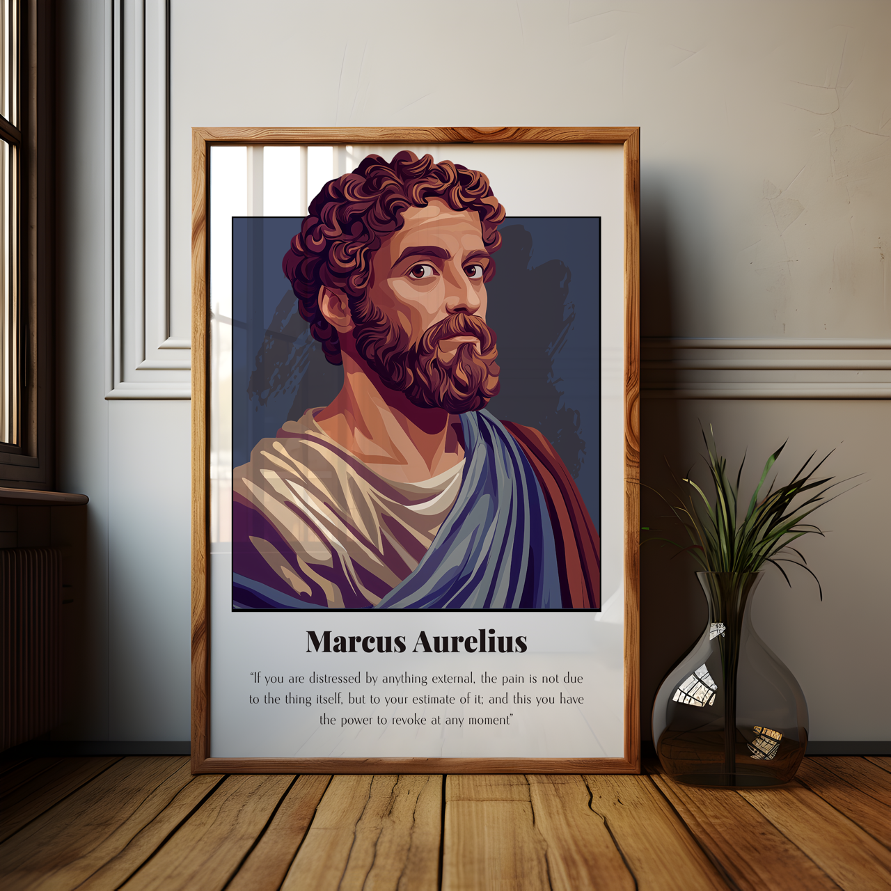 Marcus Aurelius Quote Poster