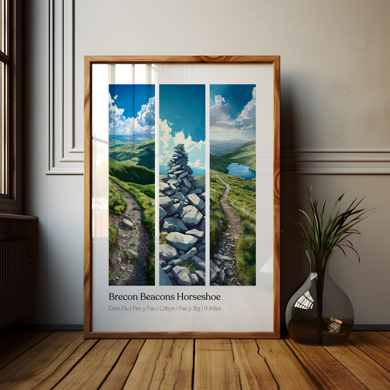 Brecon Beacons Horseshoe Challenge Poster