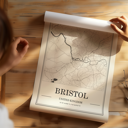 Bristol Map Poster