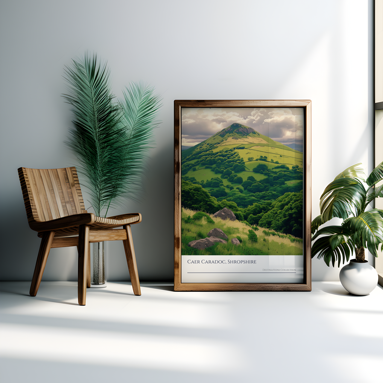 Caer Caradoc Shropshire Hills Poster