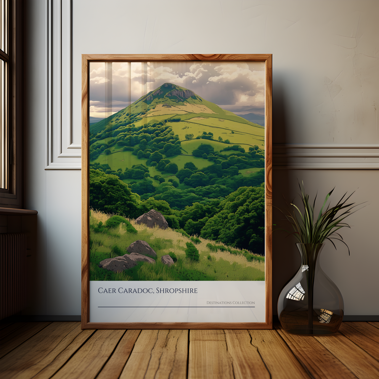 Caer Caradoc Shropshire Hills Poster