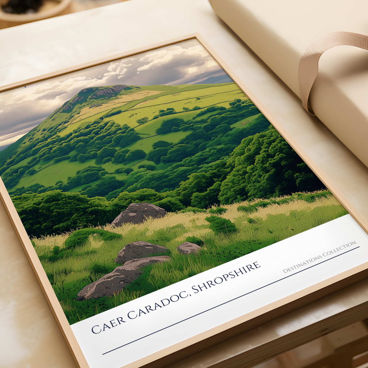 Caer Caradoc Shropshire Hills Poster