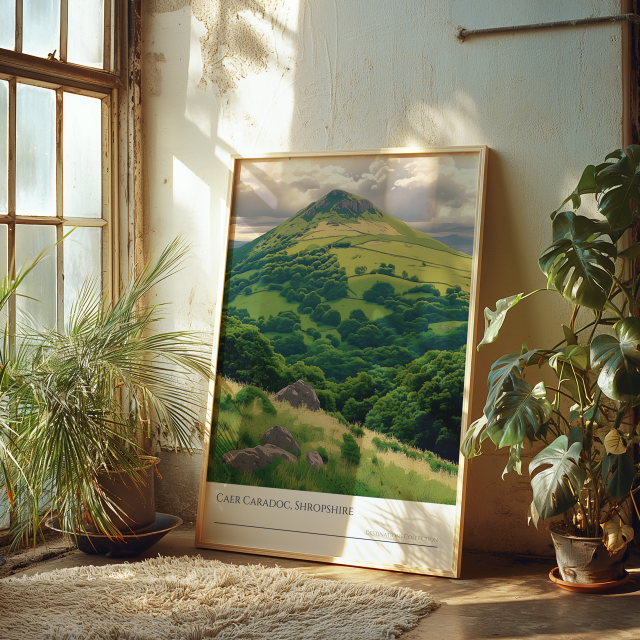 Caer Caradoc Shropshire Hills Poster