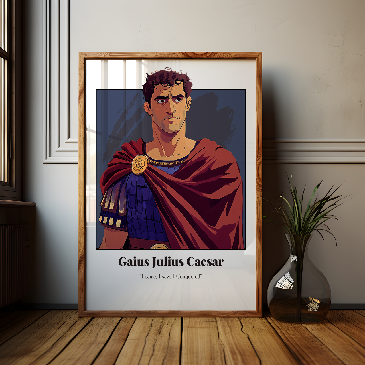 Julius Caesar Quote Poster