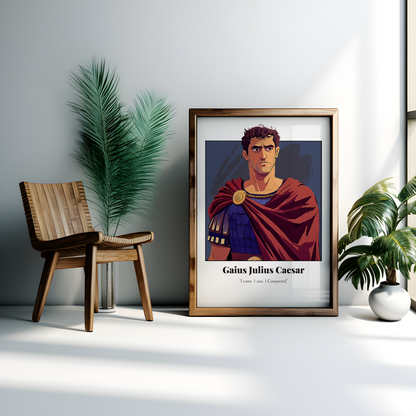 Julius Caesar Quote Poster