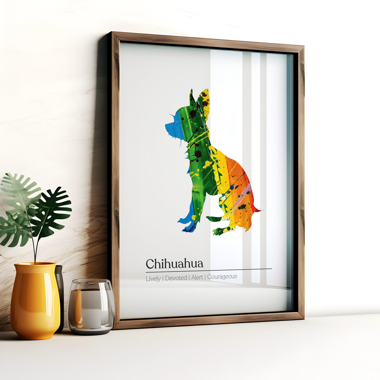 Rainbow Chihuahua Definition Poster