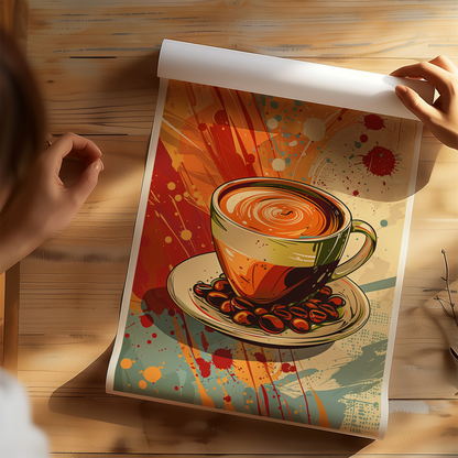 Coffee Art Poster