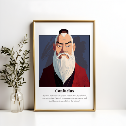 Confucius Quote Poster