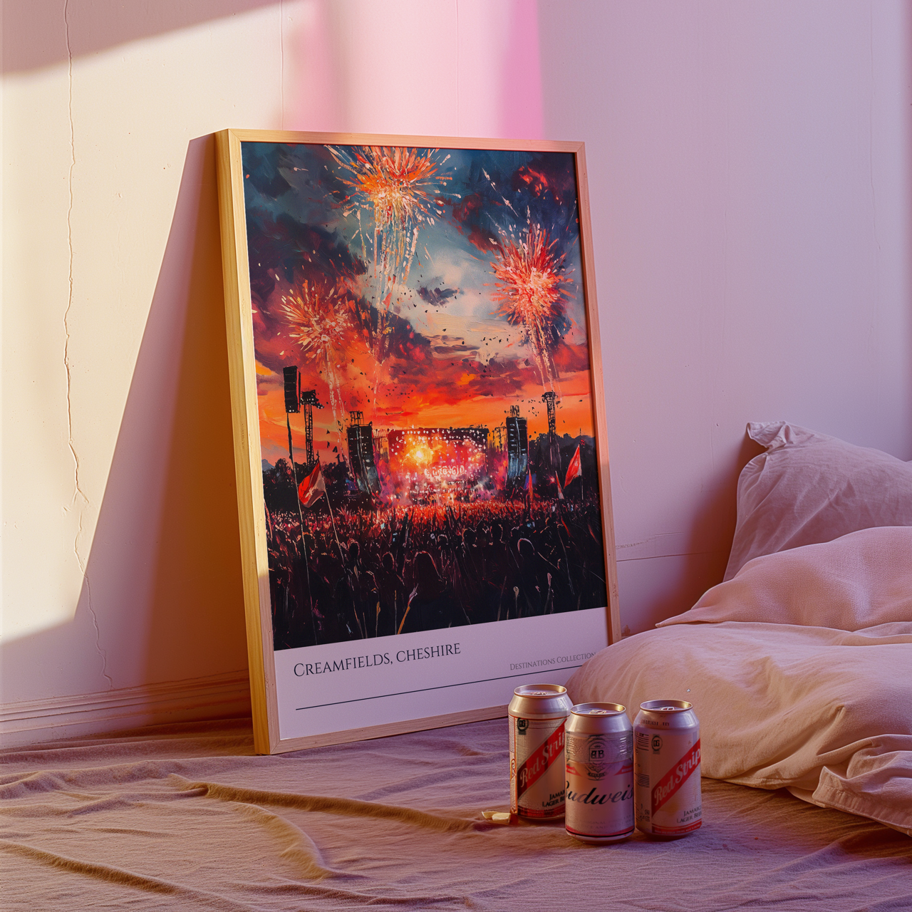 Creamfields Sunset Poster