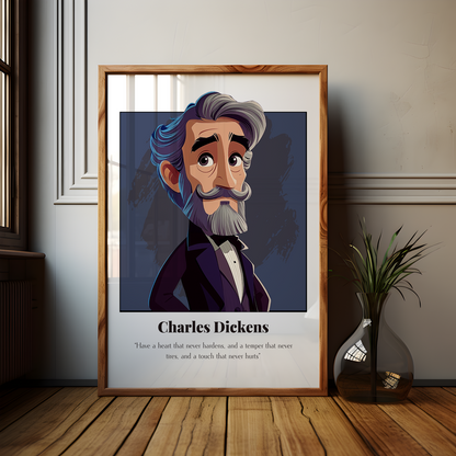 Charles Dickens Quote Poster