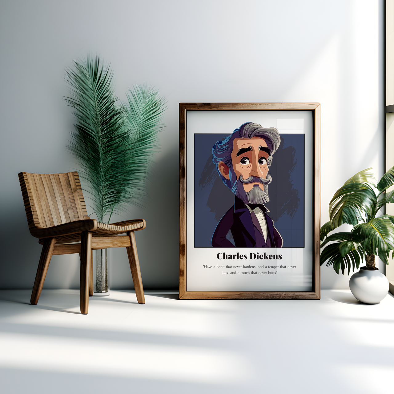 Charles Dickens Quote Poster