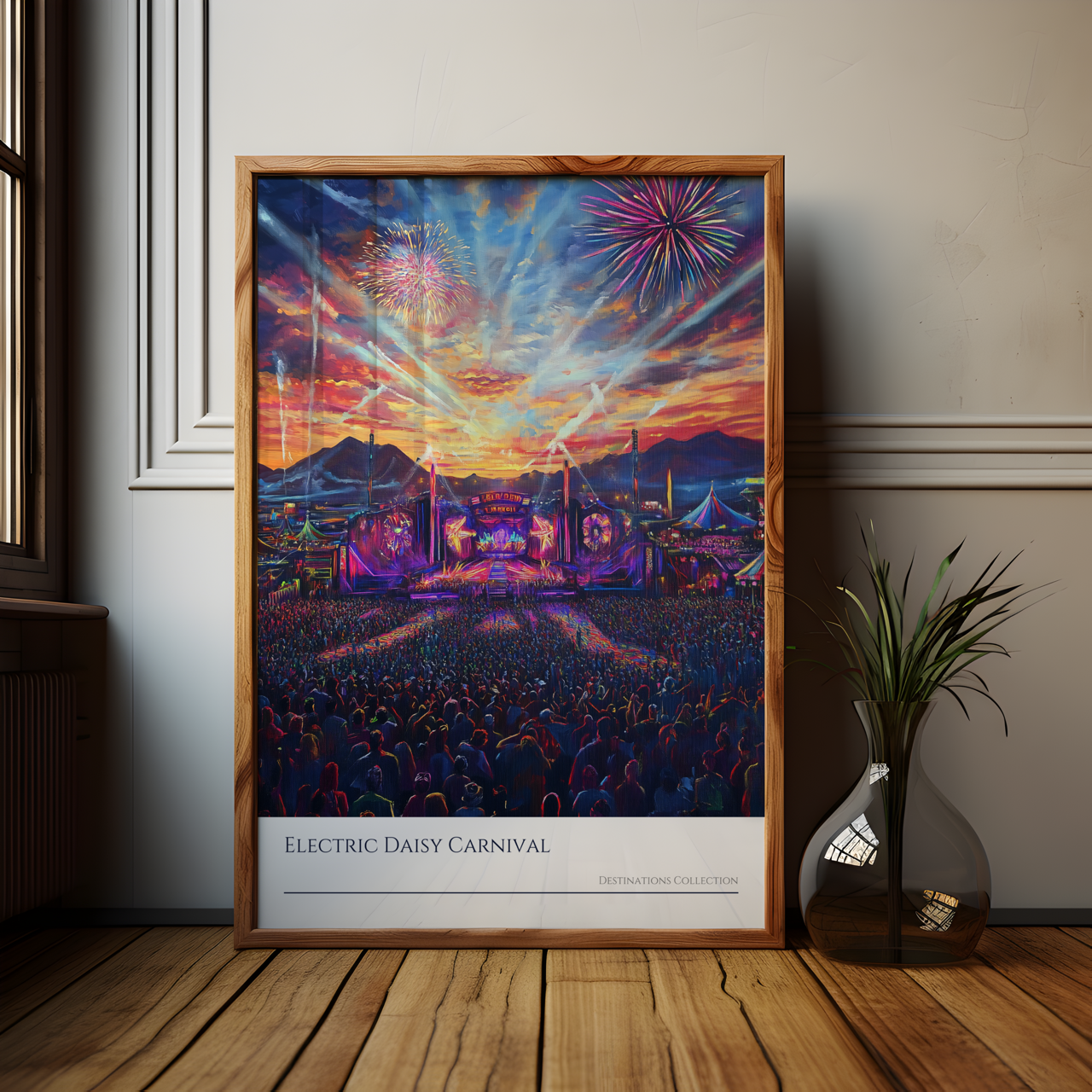 Electric Daisy Carnival Las Vegas Poster