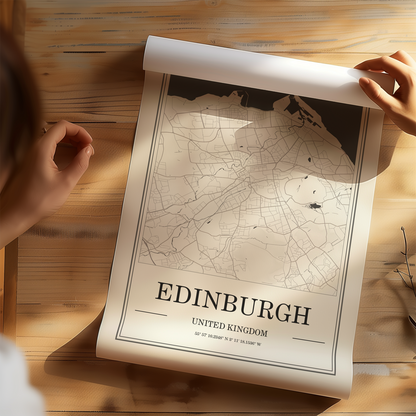 Edinburgh Map Poster