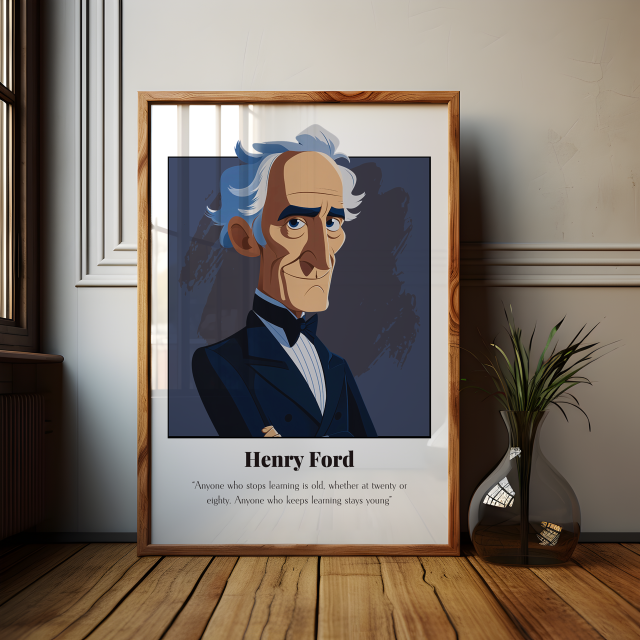 Henry Ford Quote Poster