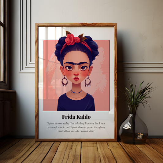 Frida Kahlo Quote Poster