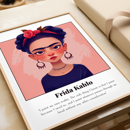 Frida Kahlo Quote Poster