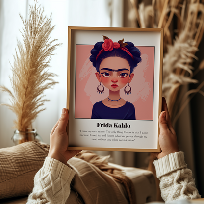 Frida Kahlo Quote Poster