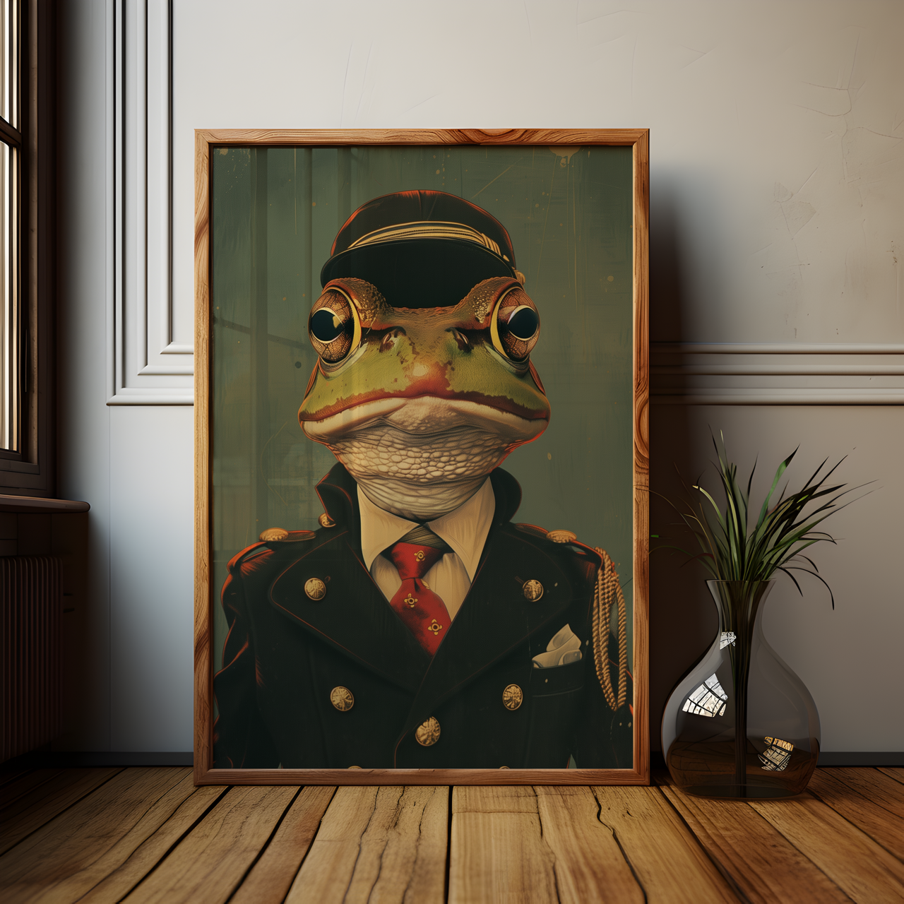 Admiral Frog Poster