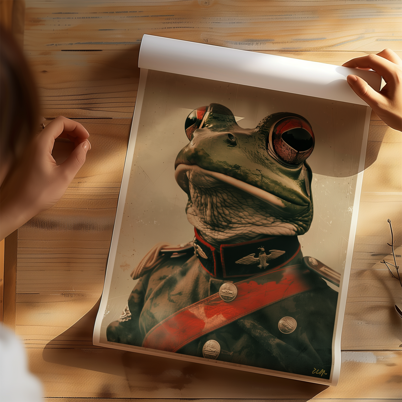 General Frog Poster