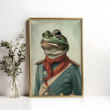 Frog Commander Poster