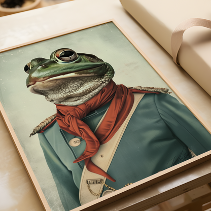 Frog Commander Poster