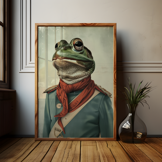 Frog Commander Poster