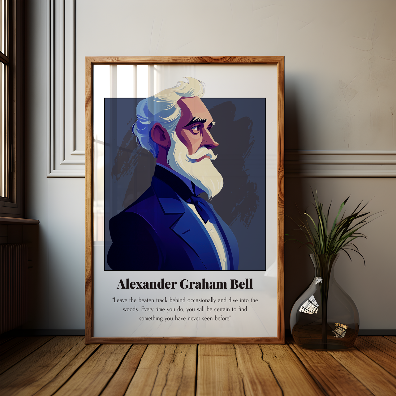 Alexander Graham Bell Quote Poster