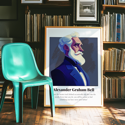 Alexander Graham Bell Quote Poster