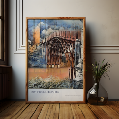 Ironbridge, Shropshire Poster