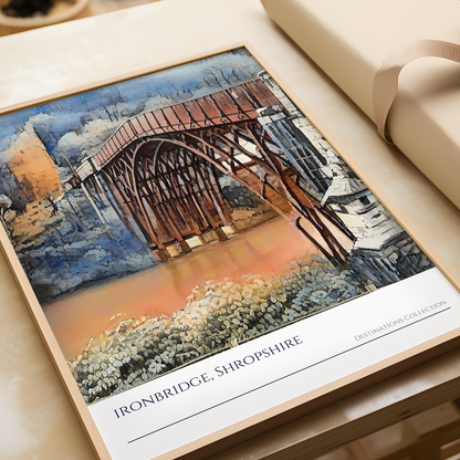 Ironbridge, Shropshire Poster