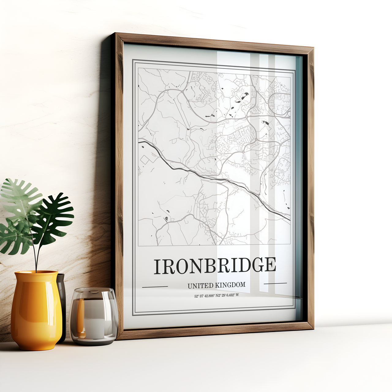 Ironbridge Map Poster