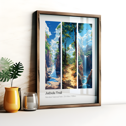 Jatbula Trail Australia Poster