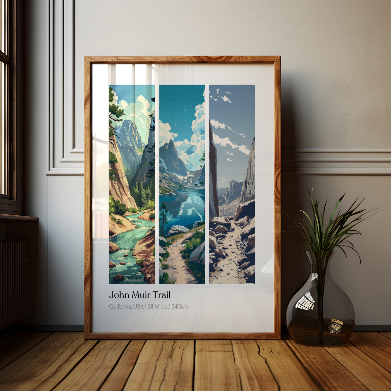 John Muir Trail Poster