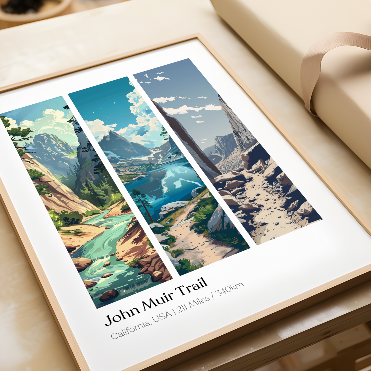 John Muir Trail Poster