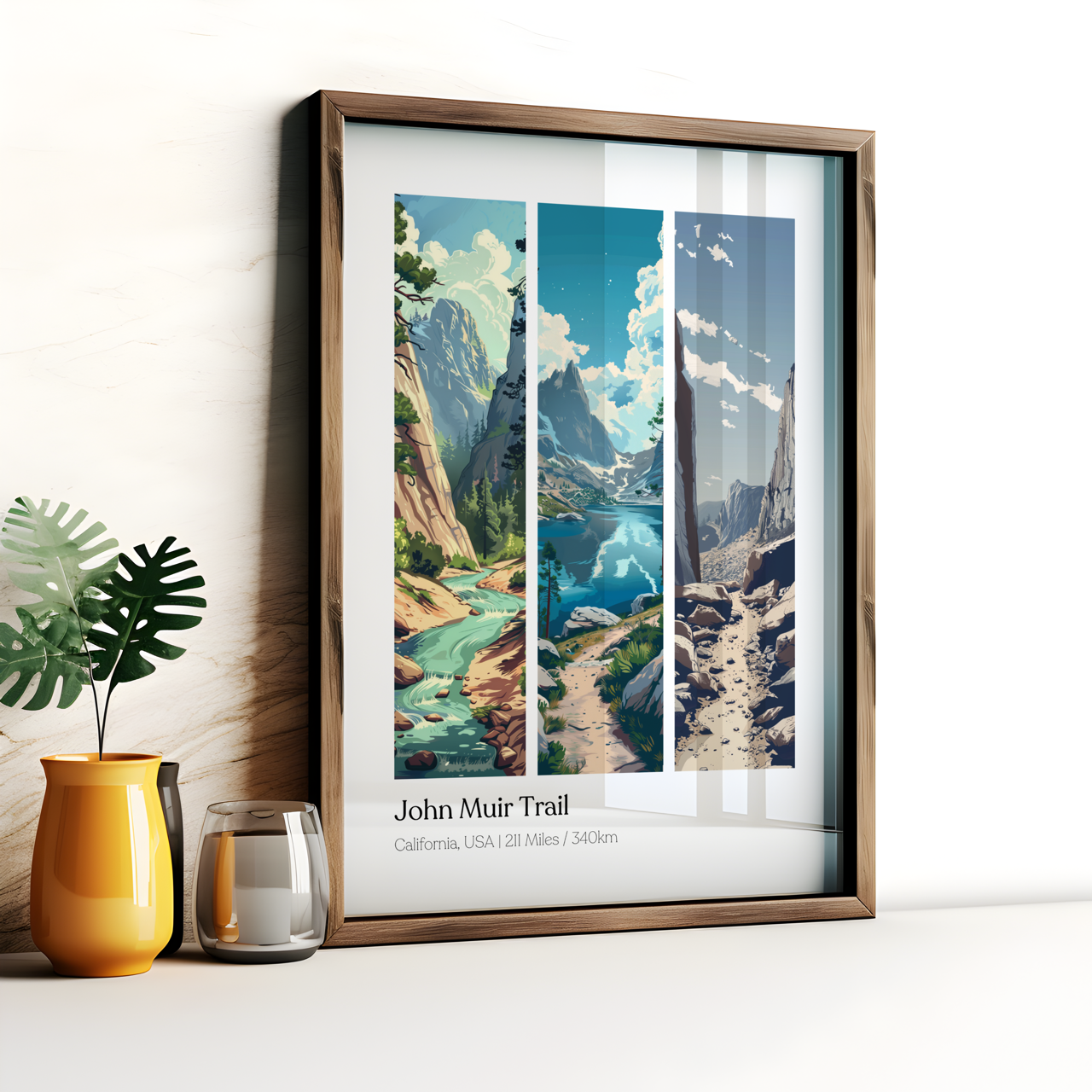 John Muir Trail Poster