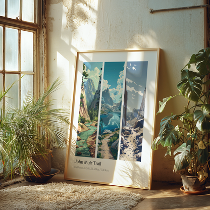 John Muir Trail Poster