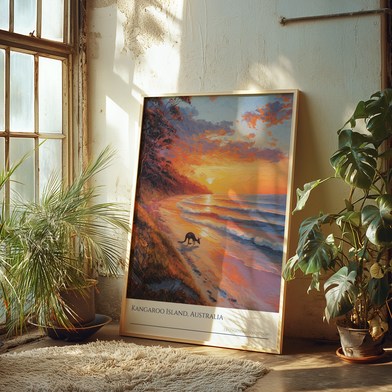 Sunset Kangaroo Island Australia Poster