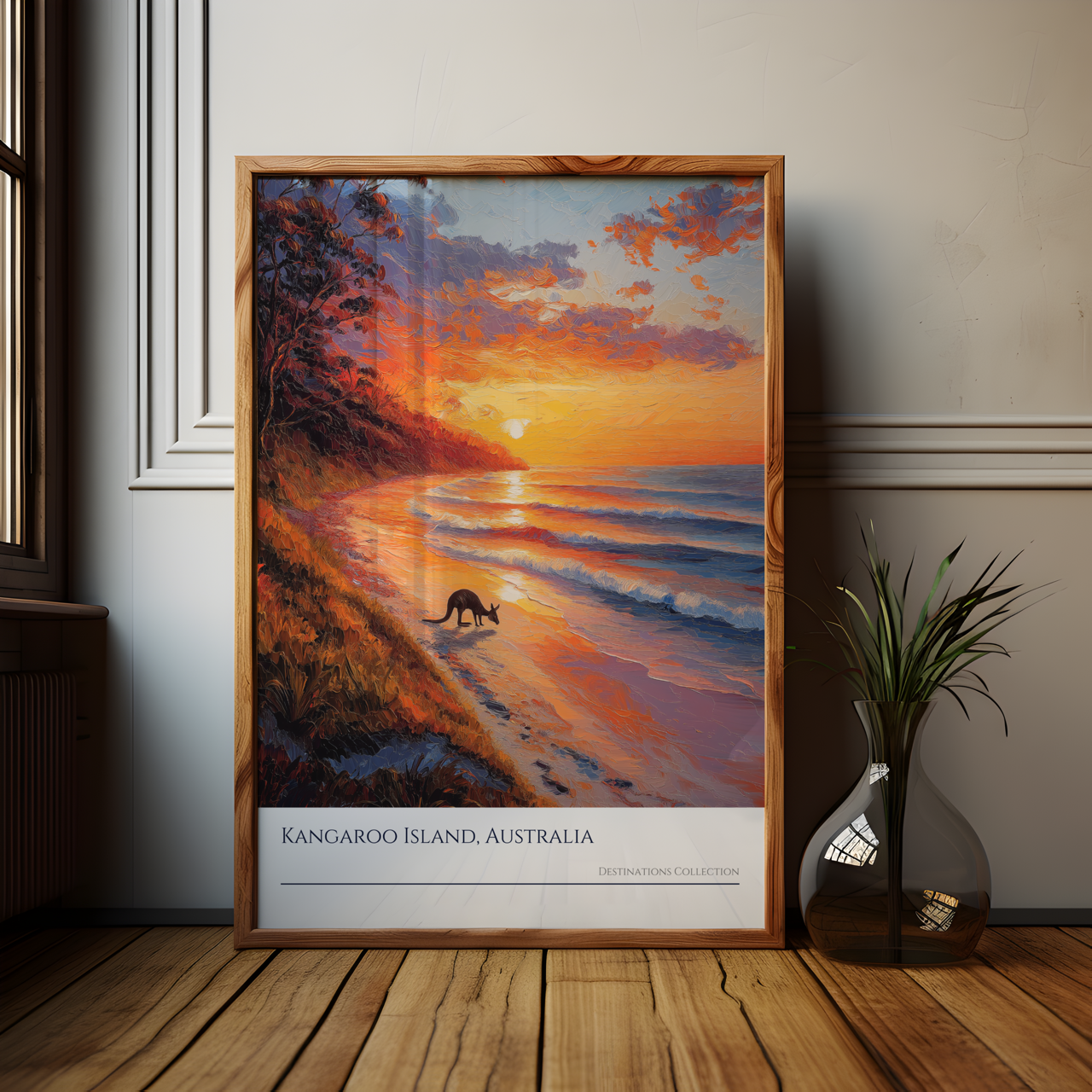 Sunset Kangaroo Island Australia Poster