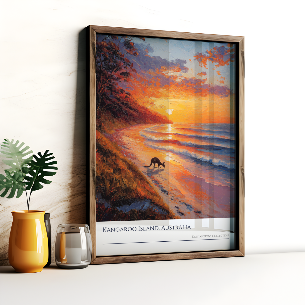 Sunset Kangaroo Island Australia Poster